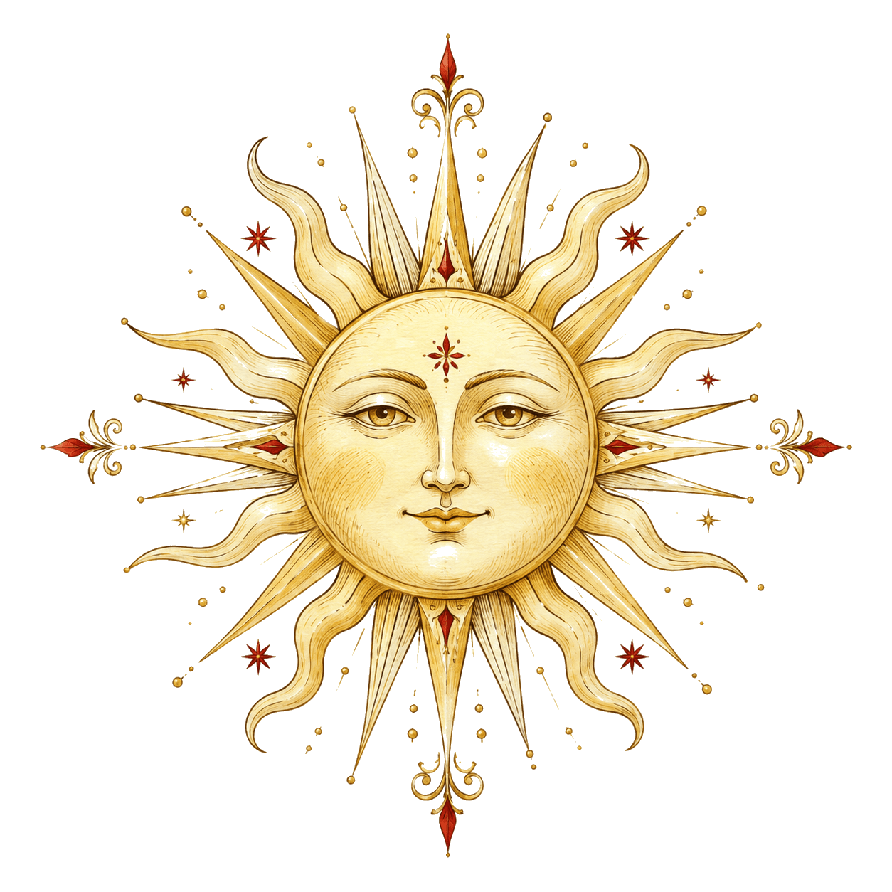 Sun, a symbol of clarity